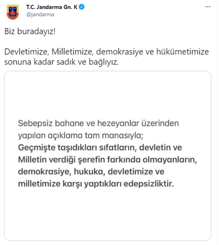 Milli Savunma Bakanlığından bildiri tepkisi... Zarardan başka bir işe yaramaz