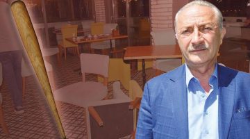 Başkana beyzbol sopalı saldırı