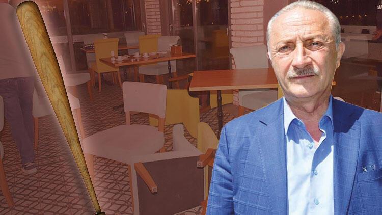 Başkana beyzbol sopalı saldırı