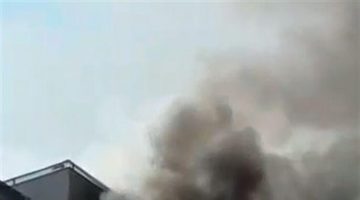 Denizli’deki yangından inanılmaz kare!