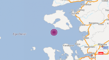 İzmir açıklarında 4.2 büyüklüğünde deprem