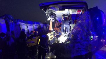 Manisa’da otobüs faciası! 9 kişi öldü, 30 yaralı var