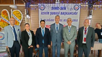 SİME-Sen İzmir Şubesi güven tazeledi