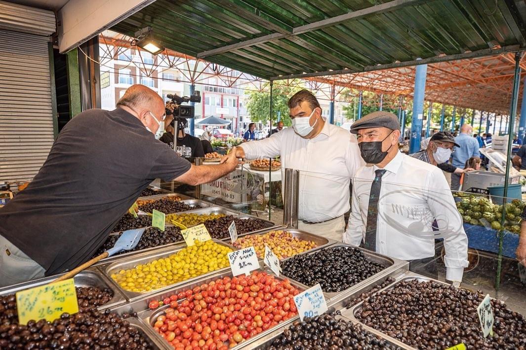 Ürkmez kapalı pazar yerine kavuşuyor.