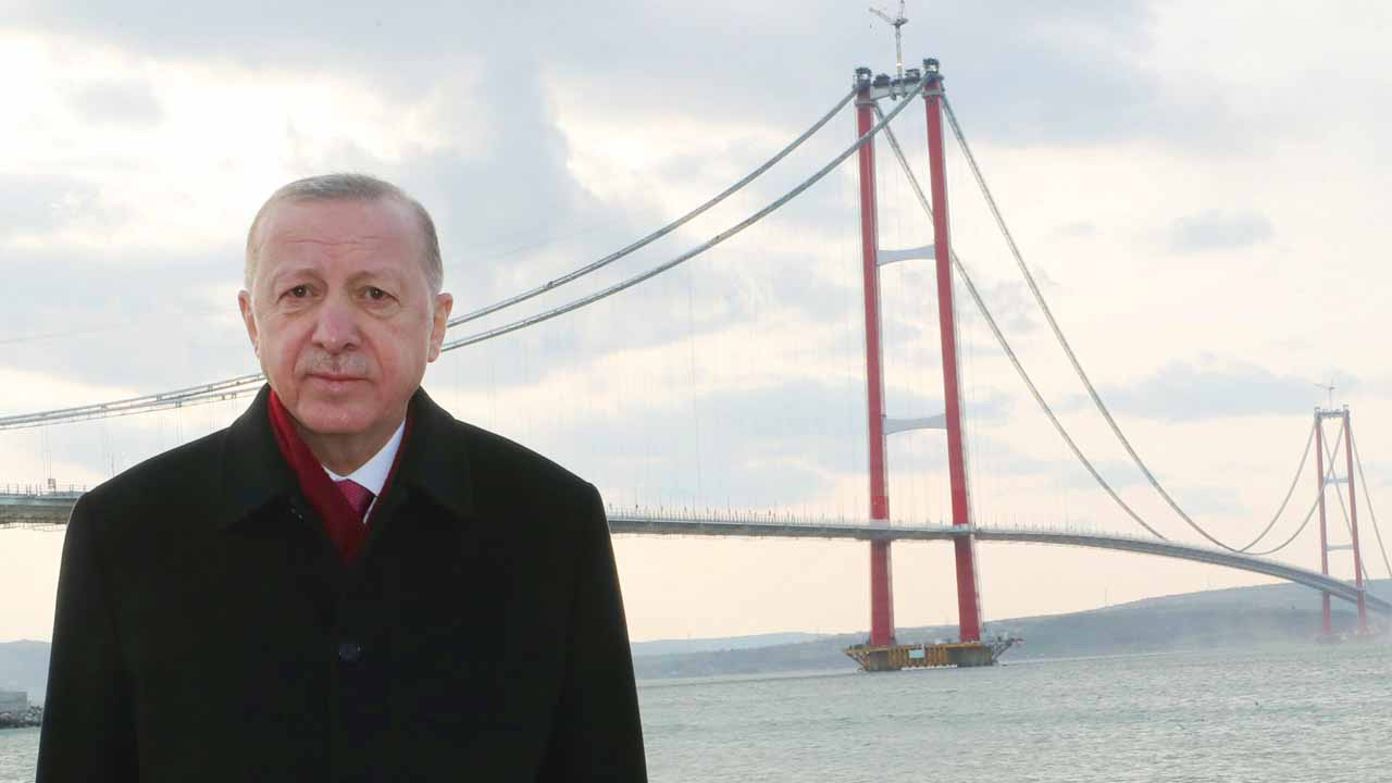 Cumhurbaşkanı Erdoğan’dan Çanakkale Köprüsü’nün fiyatını eleştirenlere yanıt