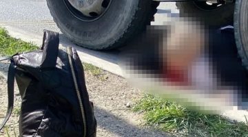 Feci ölüm! Yolun karşısına geçmek isterken beton mikserinin altında kaldı