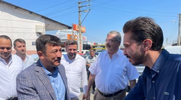 Hamza Dağ Buca’da Esnaf Ziyaret Etti