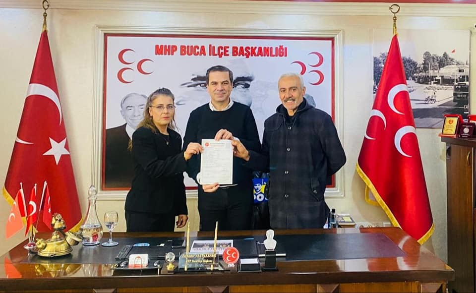 MHP Buca’ya 1 ayda 1071 yeni üye kayıt oldu