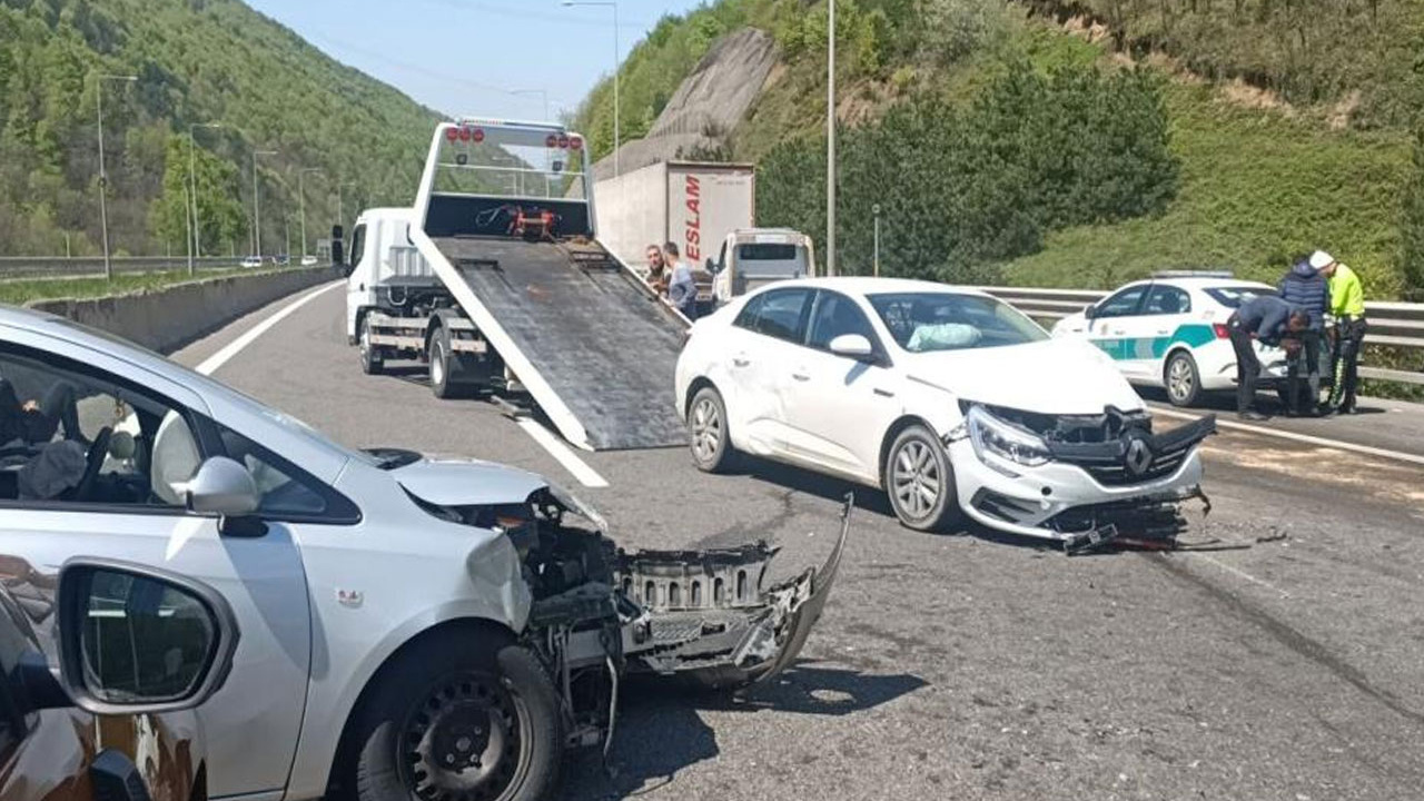 Bolu Dağı Tüneli’nde zincirleme kaza! İstanbul istikameti ulaşıma kapatıldı
