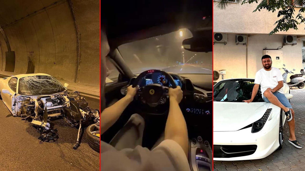 Ünlü modifiyeci Ünal Turan ölümden döndü! Korkunç kaza saniye saniye kamerada: 14 milyon liralık araç pert oldu!