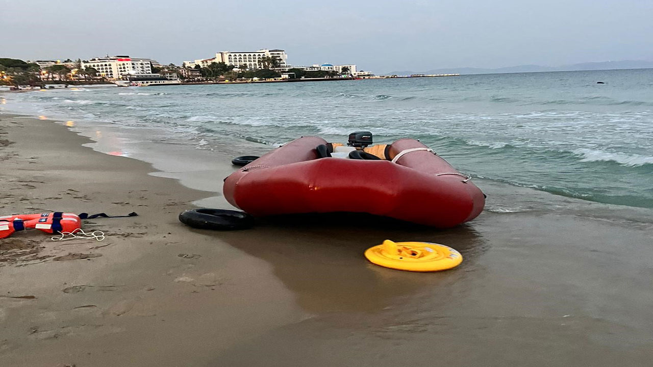 Yolu şaşıran kaçak göçmenler Yunanistan yerine kadınlar plajına indi!