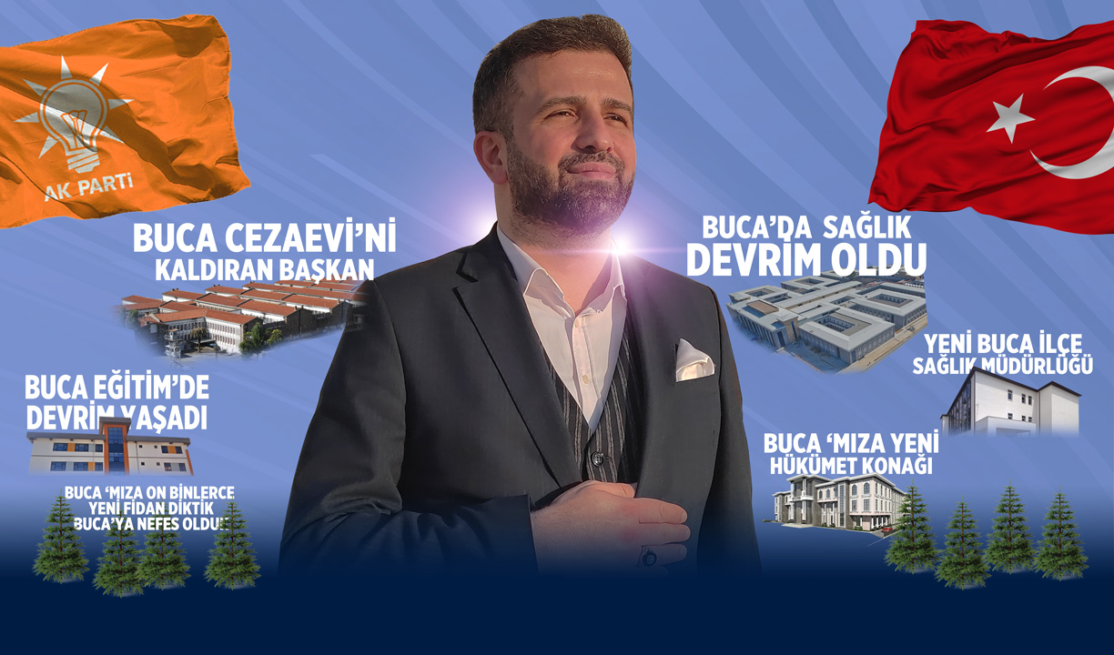 Buca’nın AK Partili Efsane Başkanı Hakan Kalfaoğlu Buca Belediye Başkan Aday Adayı