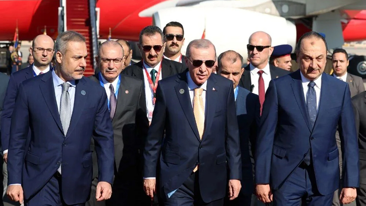 Cumhurbaşkanı Erdoğan’dan Mısır’da çok net Suriye mesajı!