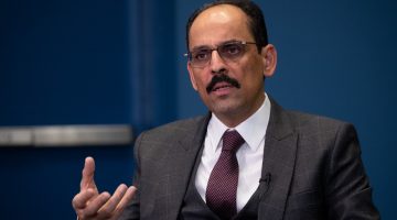 Kalın, Yeni Yol Grubunu ziyaret etti
