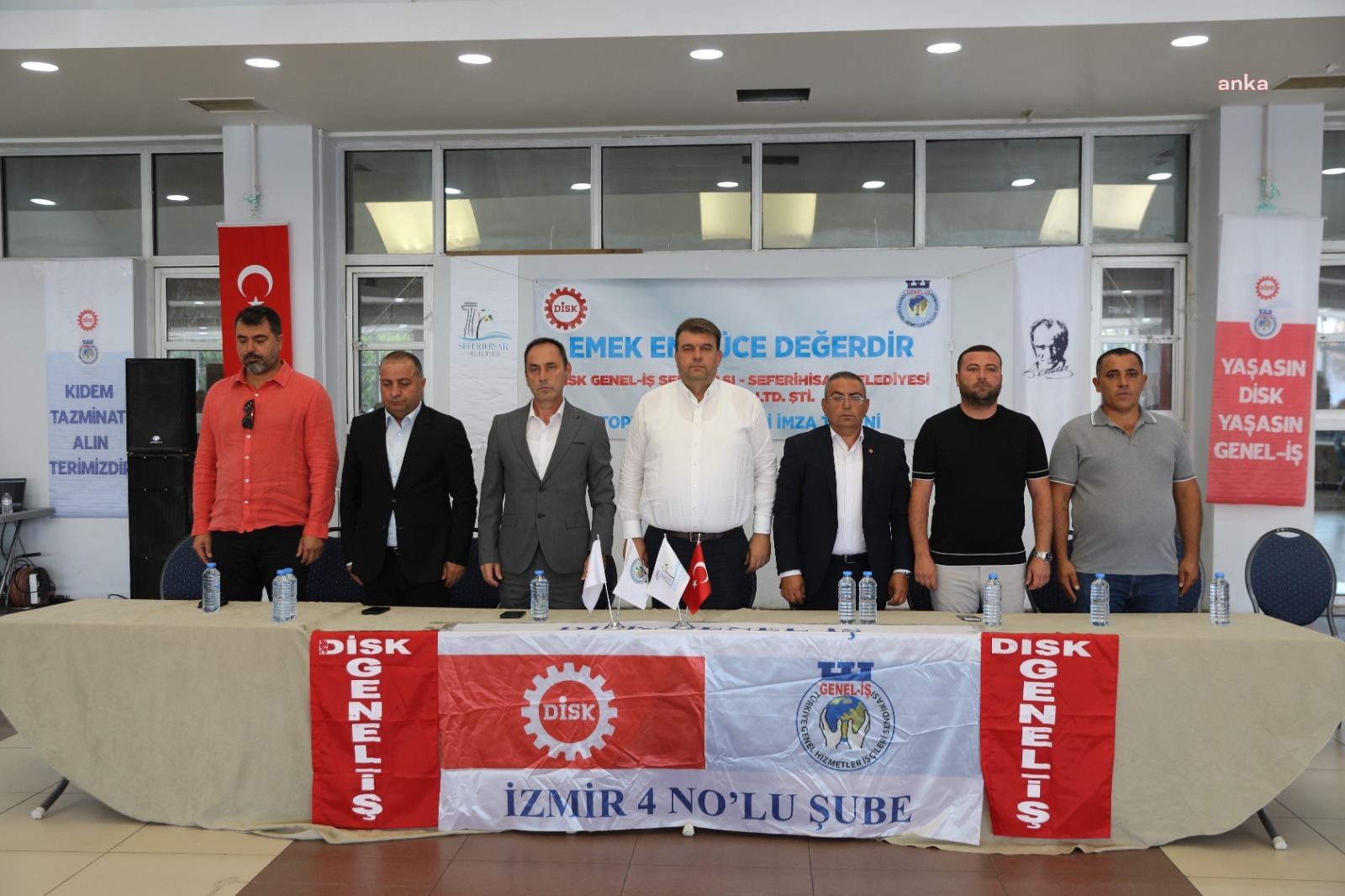 Seferihisar Belediyesi ile DİSK arasında toplu iş sözleşmesi: En düşük işçi maaşı 47 bin TL oldu