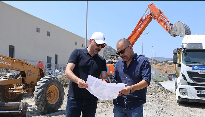 Aydın Büyükşehir Belediyesi’nden Novada Kavşağı’na Neşter Olacak Yol Çalışması