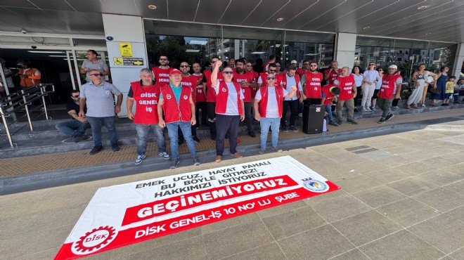 Karşıyaka Belediyesi işçileri ve emekçileri mücadelelerine devam ediyor: “Taksit taksit maaş istemiyoruz”