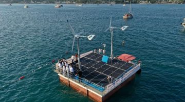 Bodrum’da Bir İlk: Yüzer Deniz Suyu Arıtma Platformu Günde 20 Ton Temiz Su Üretiyor