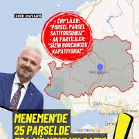 Menemen Belediyesi’nden Büyük Satış Hamlesi: 25 Taşınmaz Vitrinde