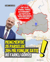 Menemen Belediyesi’nden Büyük Satış Hamlesi: 25 Taşınmaz Vitrinde