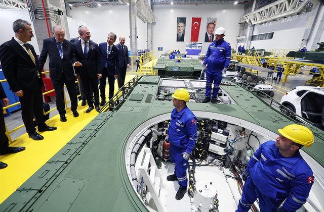 Altay tanklarının TSK'ya teslimat töreni Erdoğan'dan önemli açıklamalar - Resim: 1